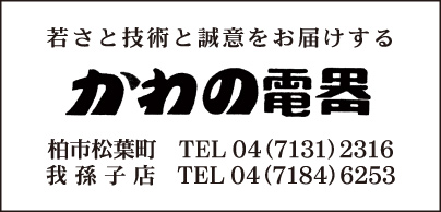 かわの電器 柏市松葉町