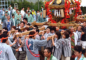 お祭りの写真