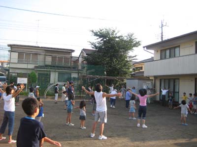 ラジオ体操の写真